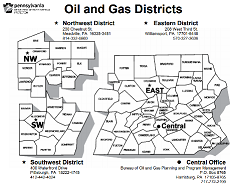 Oil and Gas Districts Image