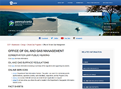 Oil and Gas website image